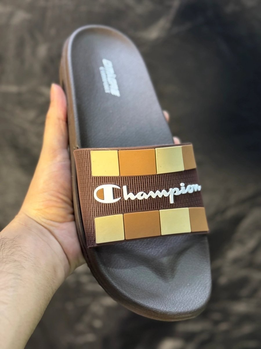 CHAMPION SLIDES | SOFT AND COMFORTABLE SOLE | “LIGHTWEIGHT” - Lavish Steps TT