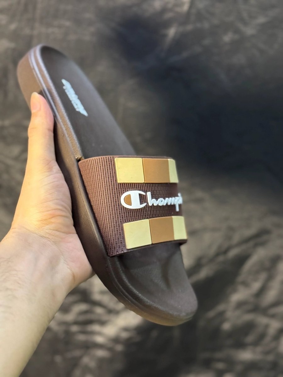 CHAMPION SLIDES | SOFT AND COMFORTABLE SOLE | “LIGHTWEIGHT” - Lavish Steps TT