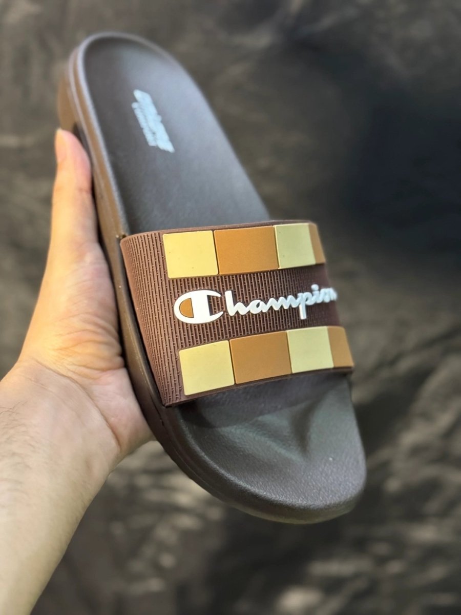 CHAMPION SLIDES | SOFT AND COMFORTABLE SOLE | “LIGHTWEIGHT” - Lavish Steps TT