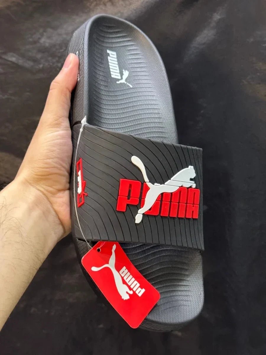PU-MA MEN’S SLIPPERS | STYLISH,DURABLE & ANTI-SLIP | “EXPORT QUALITY” - Lavish Steps TT