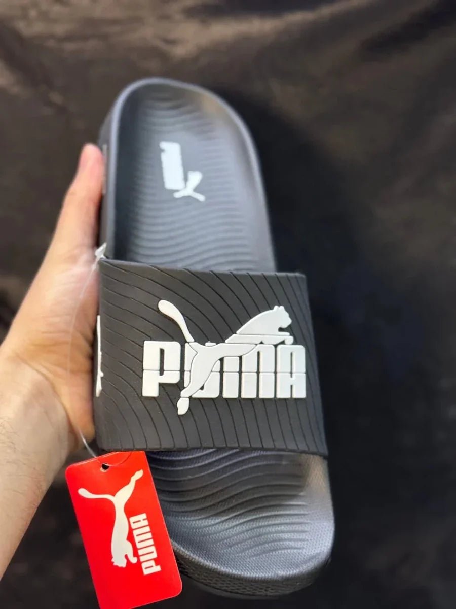 PU-MA MEN’S SLIPPERS | STYLISH,DURABLE & ANTI-SLIP | “EXPORT QUALITY” - Lavish Steps TT