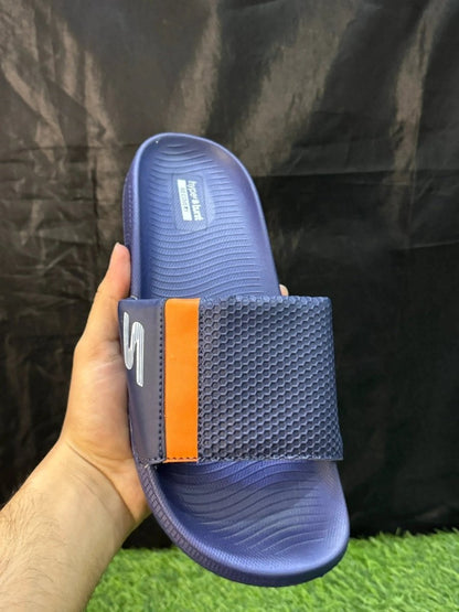 SKECHERS PURE NAVY IMPORTED | HYPER BURST MEDICATED SOLE | “WITH INNER PADDING” - Lavish Steps TT