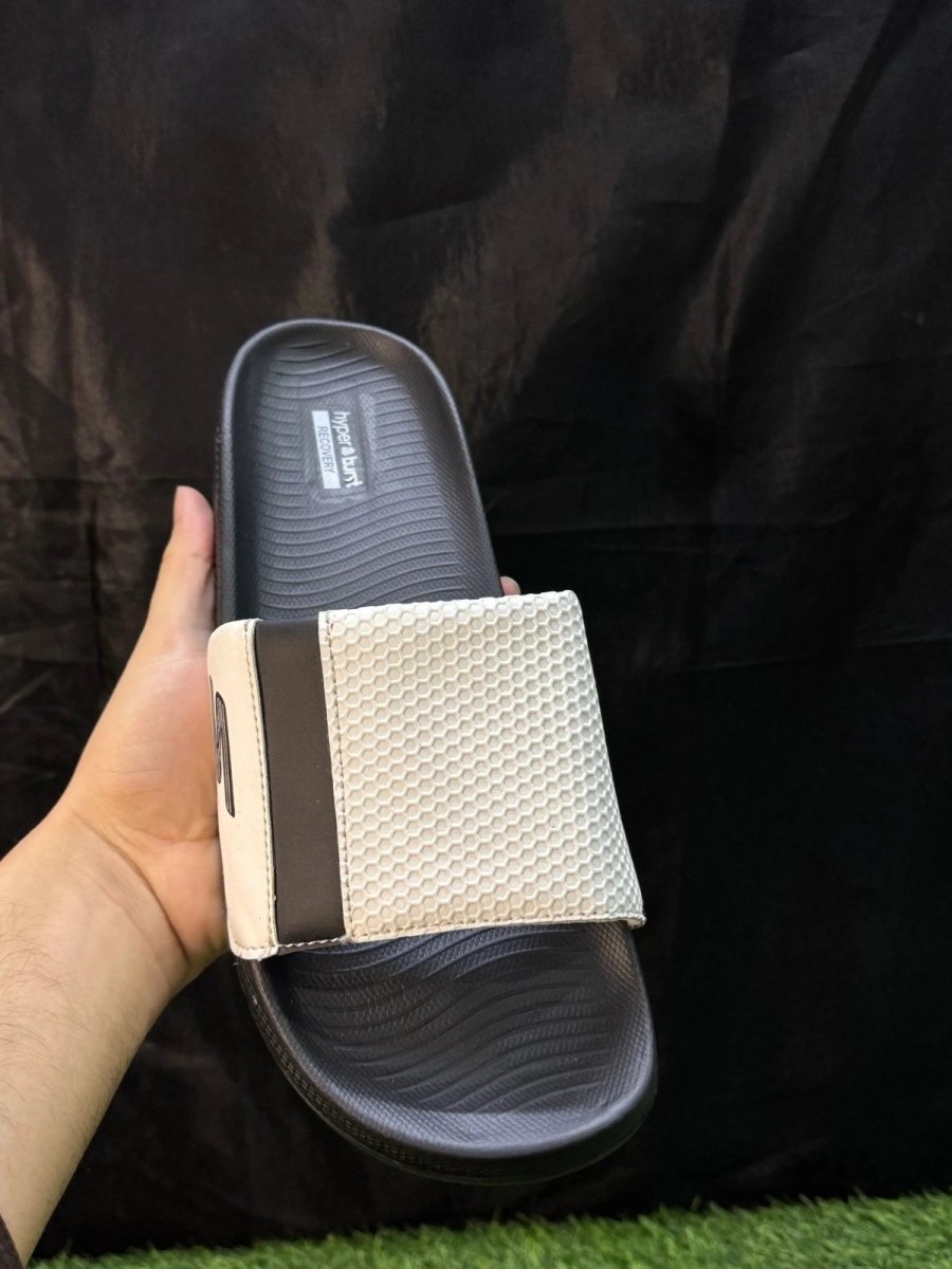 SKECHERS WHITE N BLACK IMPORTED | HYPER BURST MEDICATED SOLE | “WITH INNER PADDING” - Lavish Steps TT